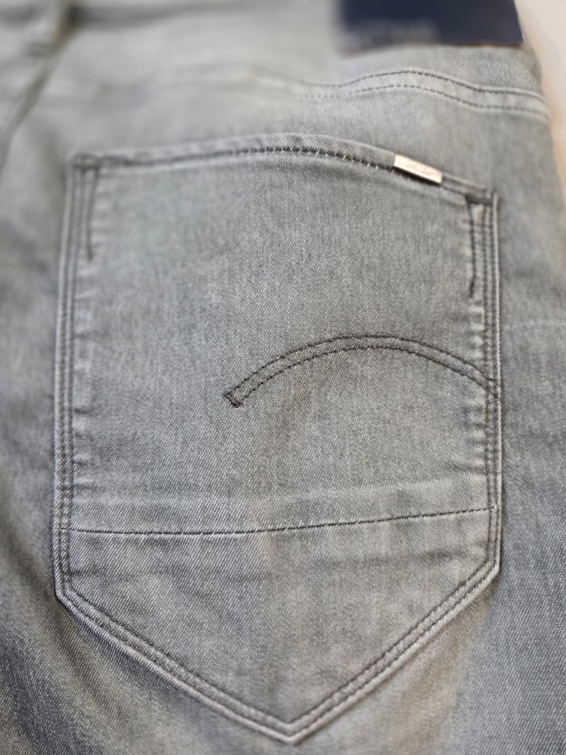 G-Star RAW 그레이 드로우스트링 청바지(W26/L32) 상품이미지6