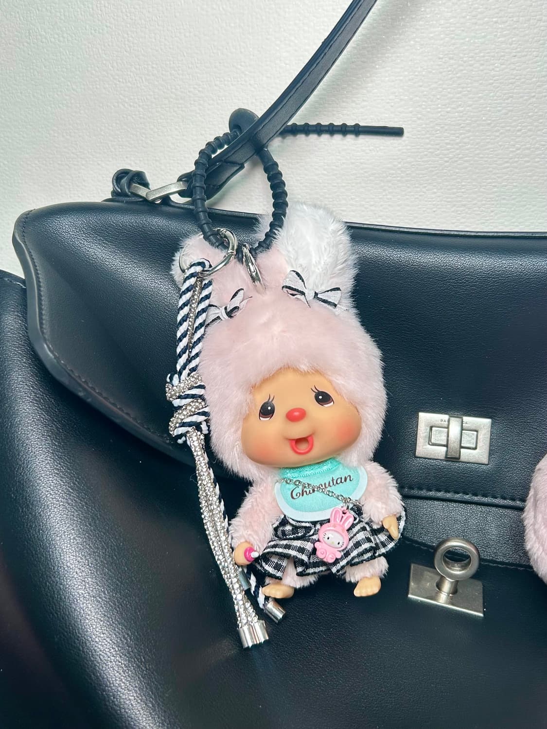 (51)몬치치🙊🐰정품 대두 치무탄 ✨💖체크스커트 상품이미지7