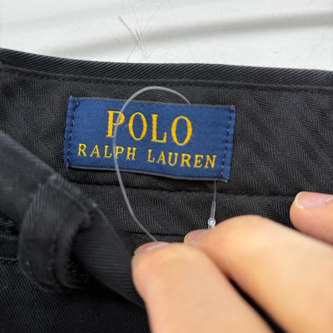 폴로 랄프로렌 블랙 면바지 30in 상품이미지3