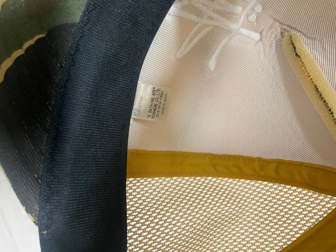 스투시 배이프 메쉬캡 상품이미지3