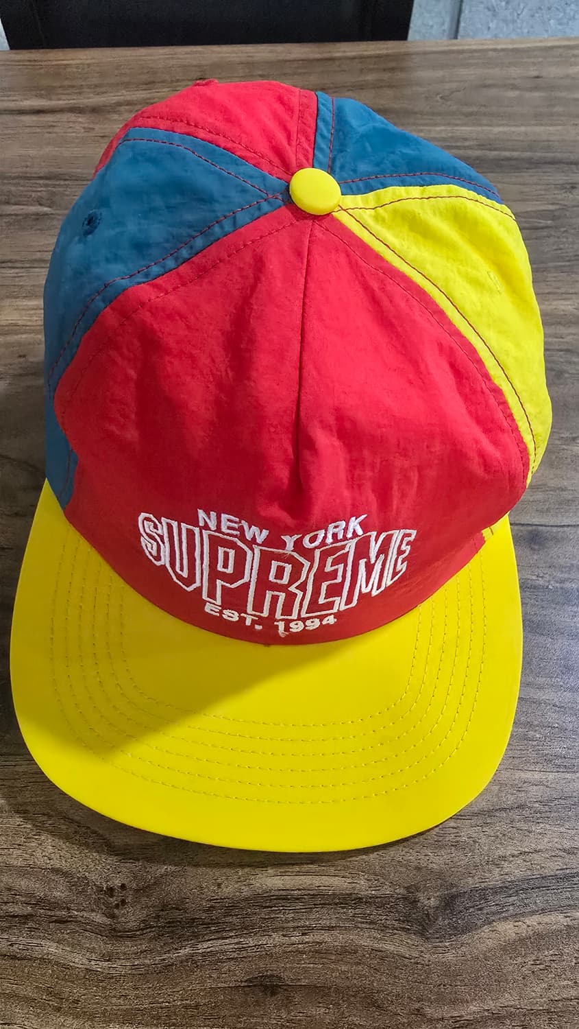 슈프림 18SS PINWHEEL NYLON 5-PANEL CAP 상품이미지1