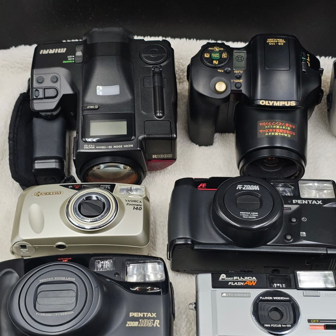 빈티지 클래식 필름카메라 일괄 필카 수리용 소장용 인테리어 장식용  상품이미지2