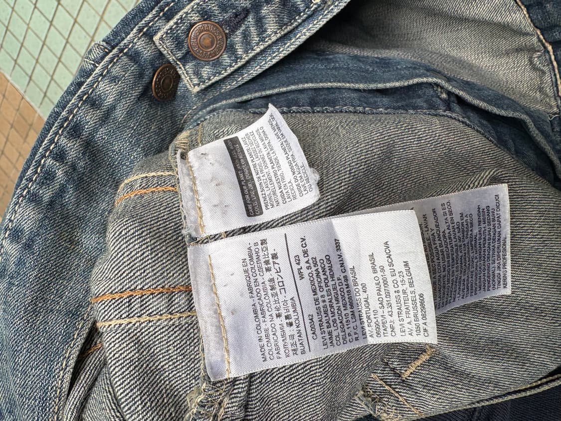 리바이스 청자켓 S 상품이미지4