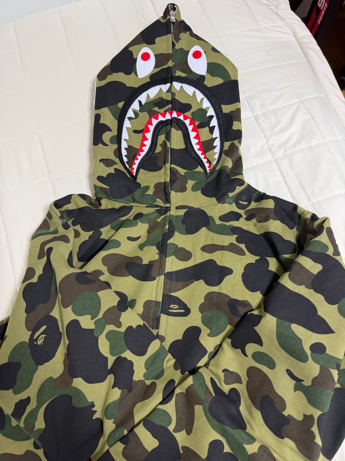 베이프 샤크후드 녹계 상품이미지2