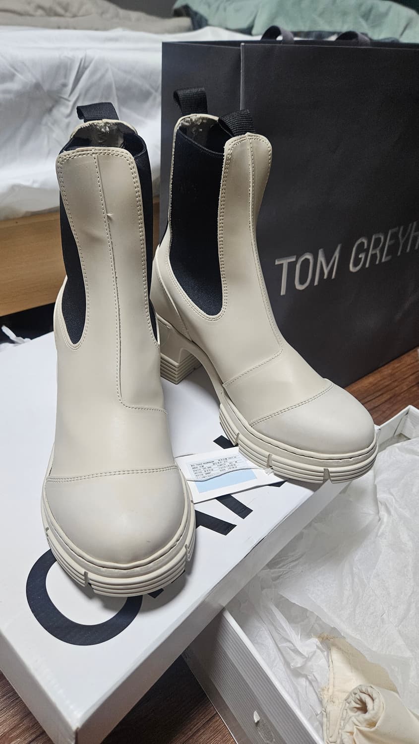 가니 ganni 부츠 워커 신발 힐 구두 신품 상품이미지1