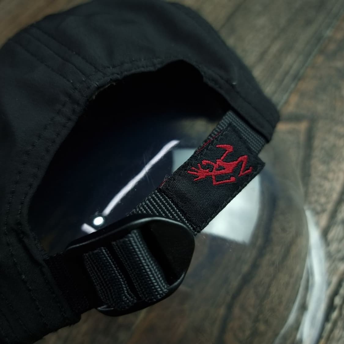 [그라미치] 로고 자수 캠프캡 블랙 M19777 상품이미지8