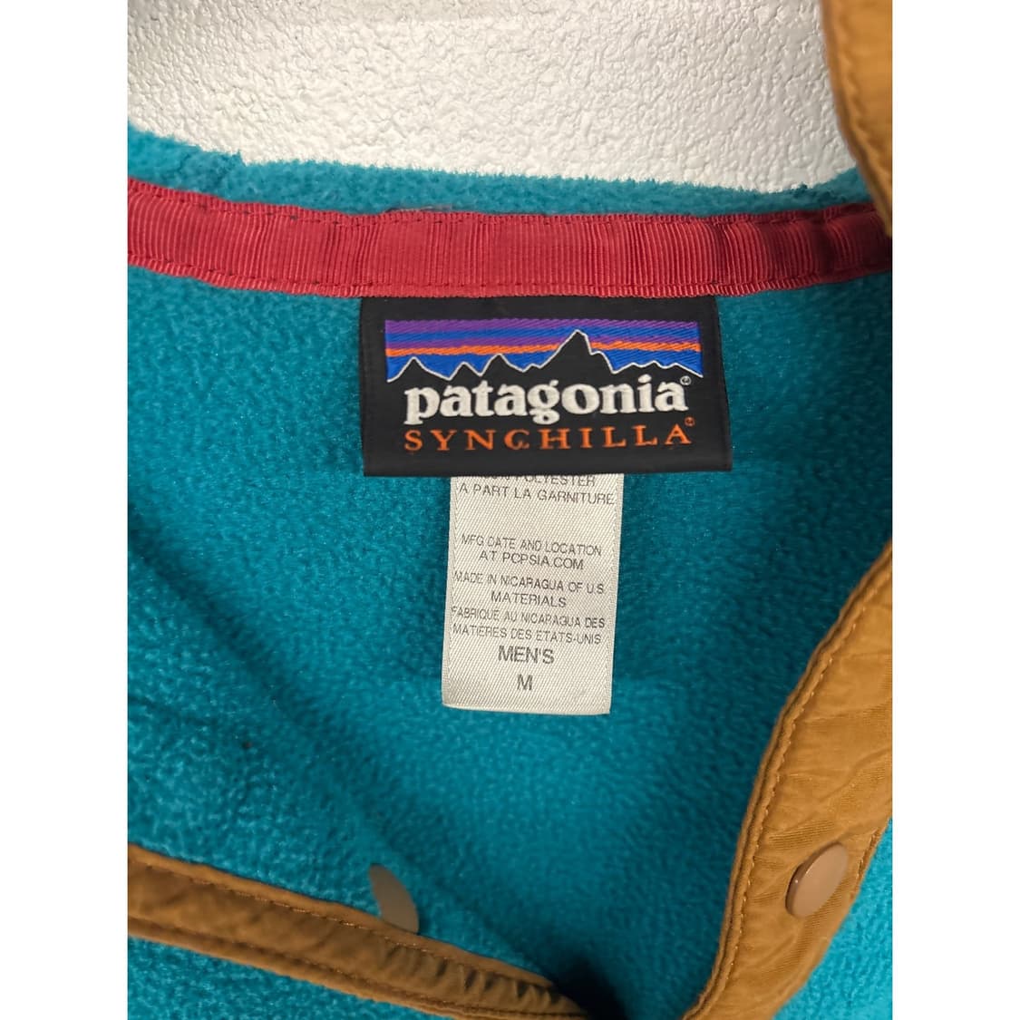 10s 파타고니아 후드 신칠라 스냅-T 블루/브라운 상품이미지3