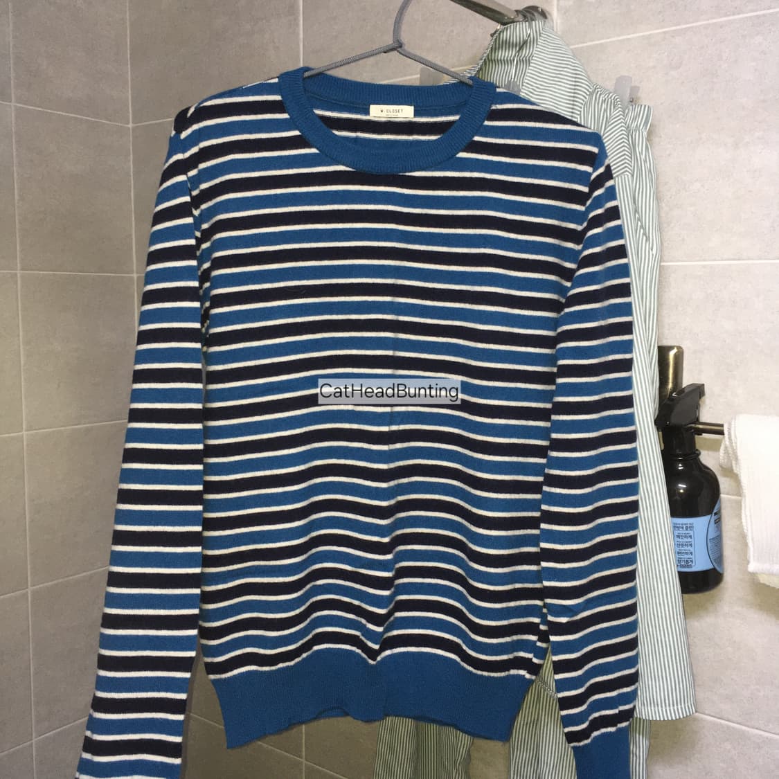 아예 새 옷+택포_릿킴 스트라이프 니트 상품이미지2