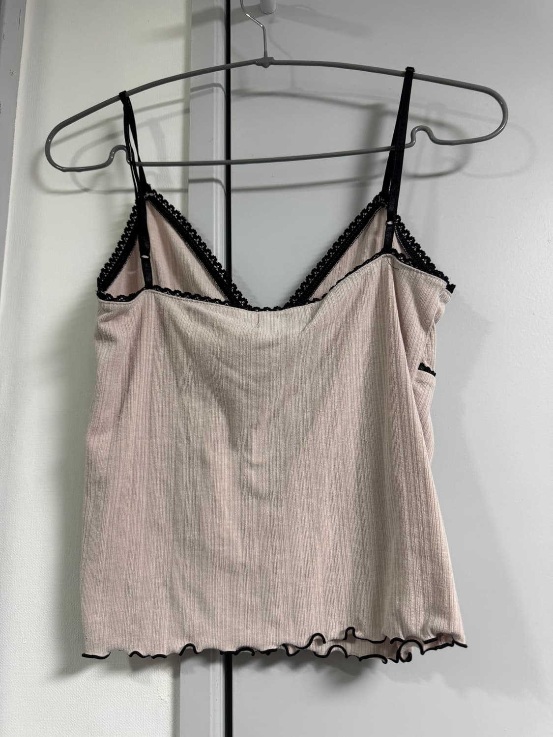 플리즈노팔로우 다니엘 리본 슬리브리스 핑크 상품이미지2