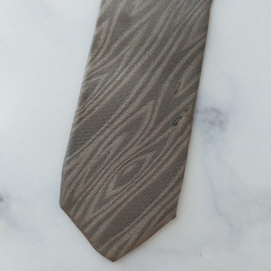 입생로랑 실크 베이지 넥타이 8.4cm A~B등급 K2499
 상품이미지7