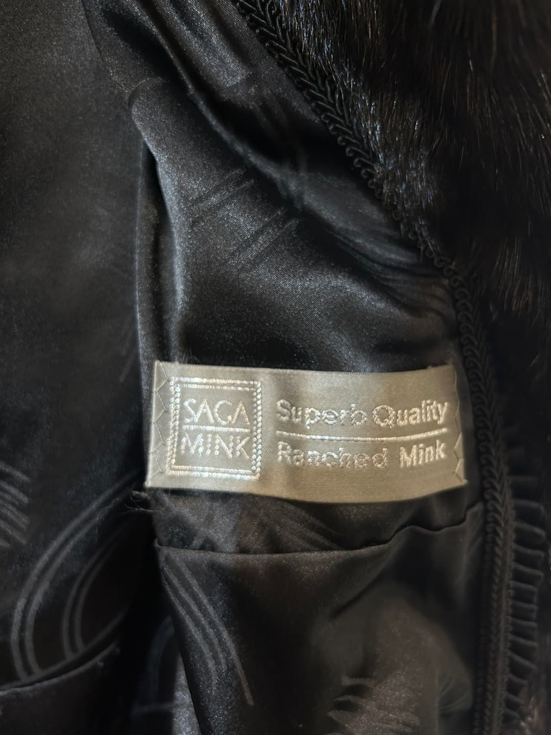사가밍크 퍼 하프 코트 상품이미지5