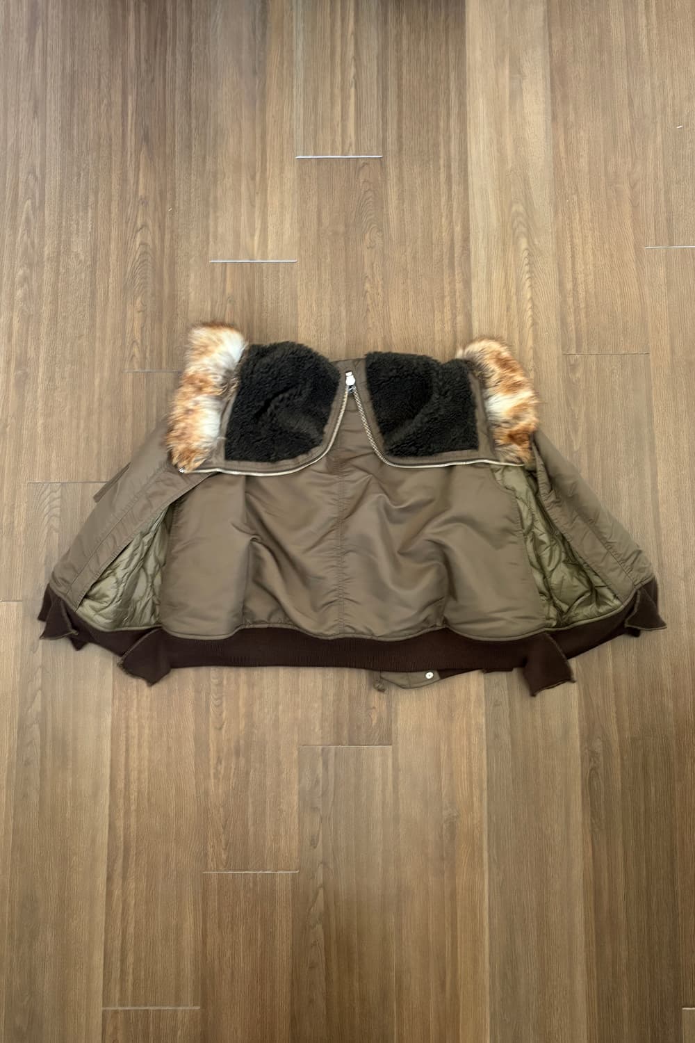 Mihara Yasuhiro Fur Hood Bomber Jacket 상품이미지9