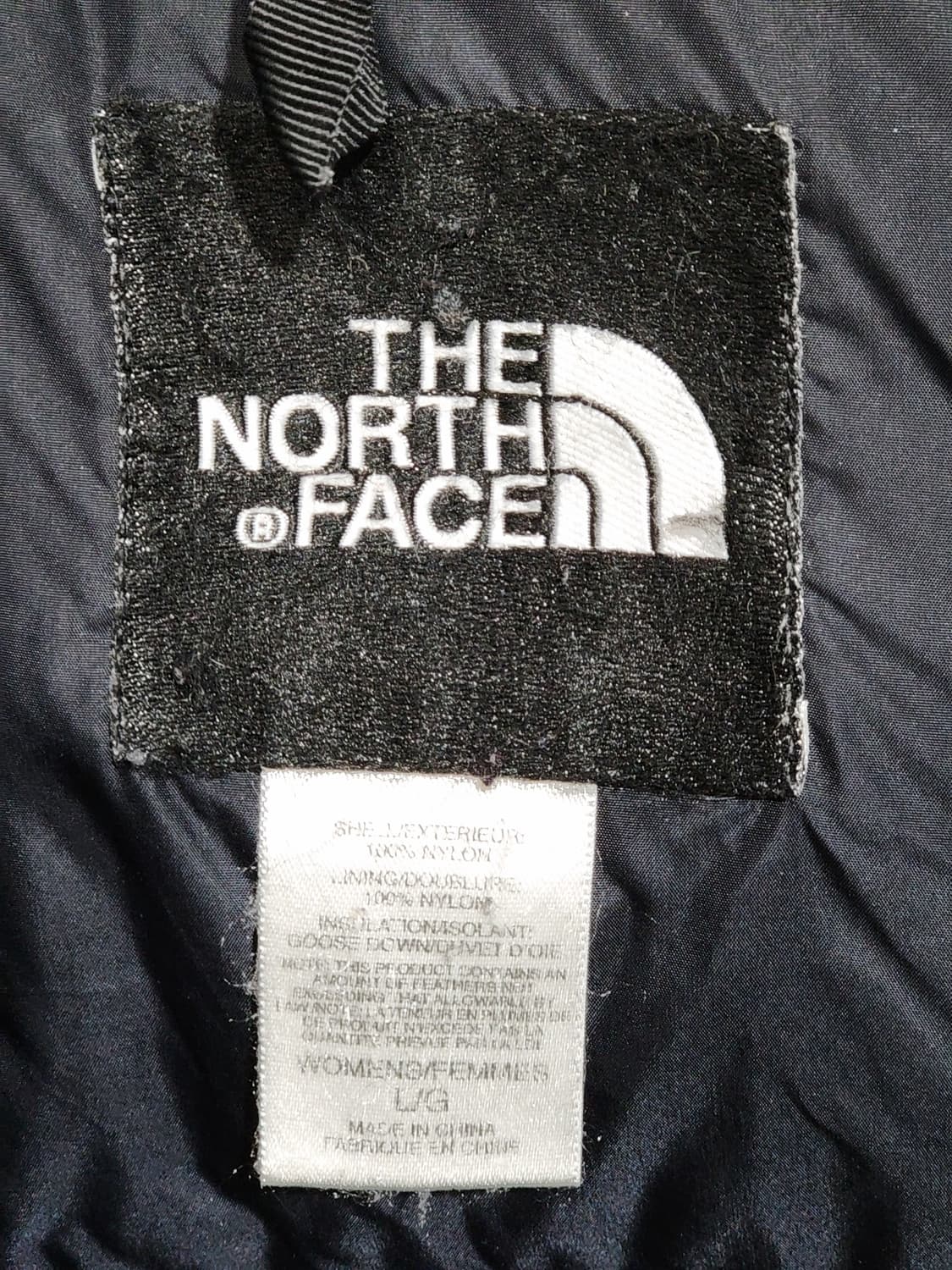 (XL) 노스페이스 구스다운 눕시패딩 점퍼 블랙 700 거위털 자켓  상품이미지3