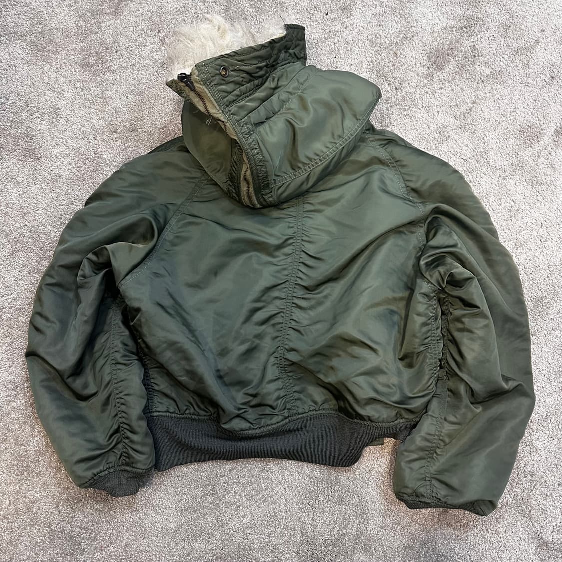 빈티지 밀리터리 N-2B 플라이트 자켓(항공)L 상품이미지8