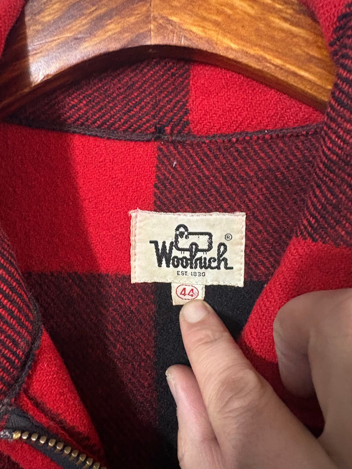 70's Woolrich Buffalo Mackinaw Cruiser   상품이미지3