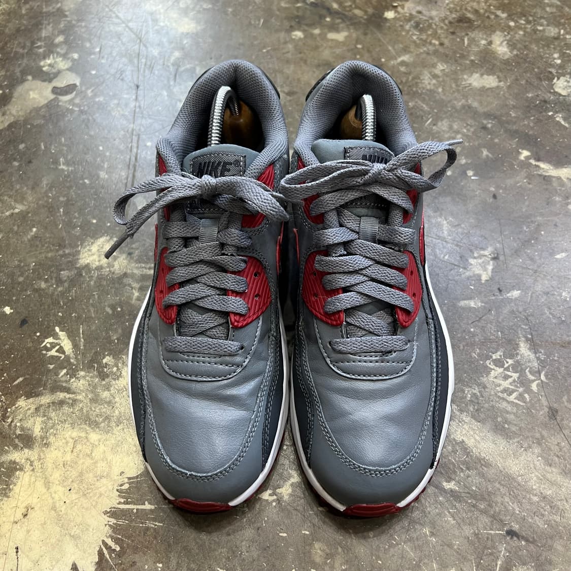 250) 나이키 에어맥스90 레더 운동화 스니커즈 신발 남여공용 상품이미지3