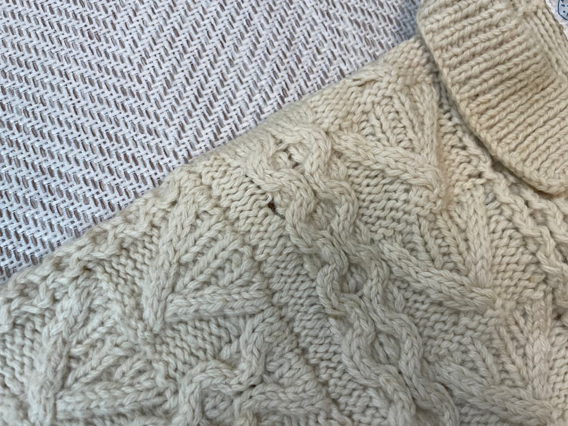 루이즈 핸드니트 울 케이블 가디건 J03827 상품이미지7