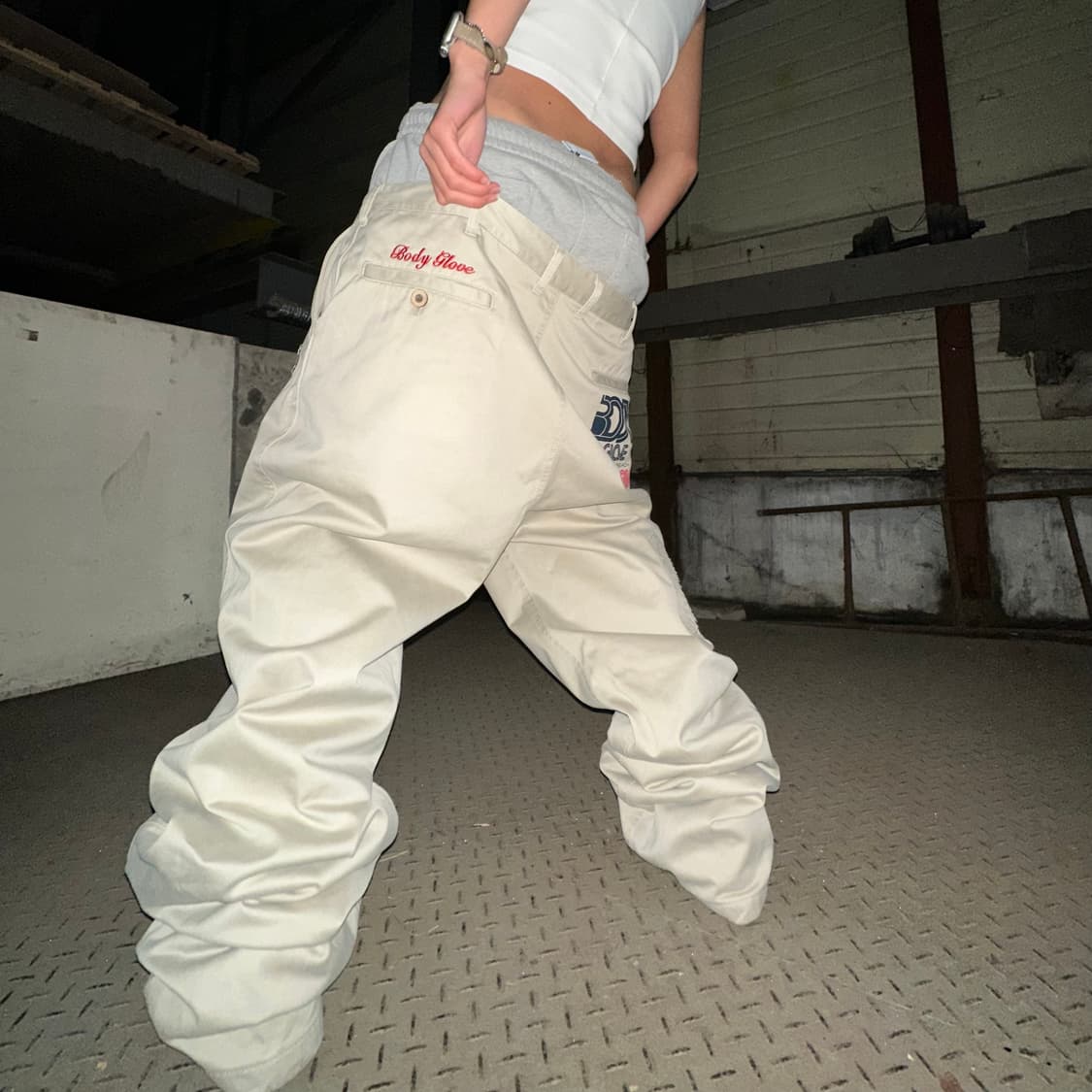 Body glove wide patch pants 상품이미지1