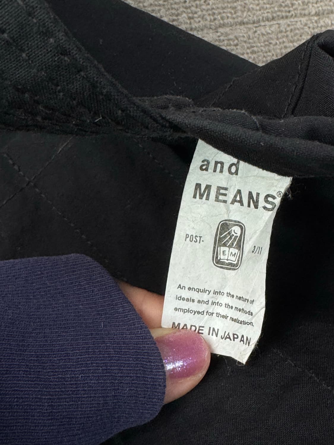 엔즈앤드민즈 투웨이 토트백 상품이미지4