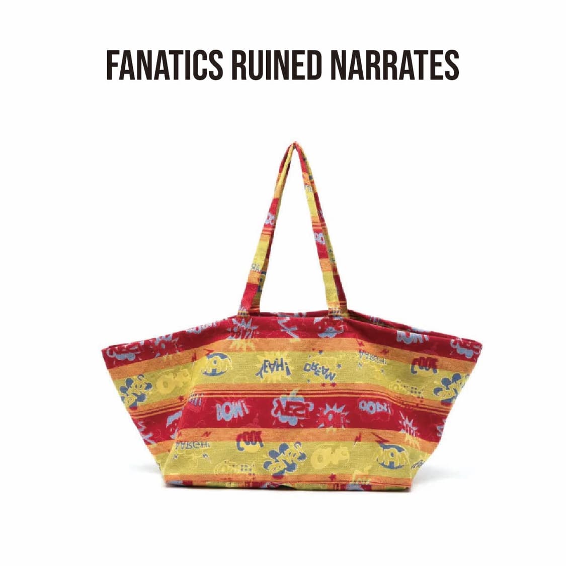 [OS]블레스 레드 팝 아트 토트백 상품이미지1