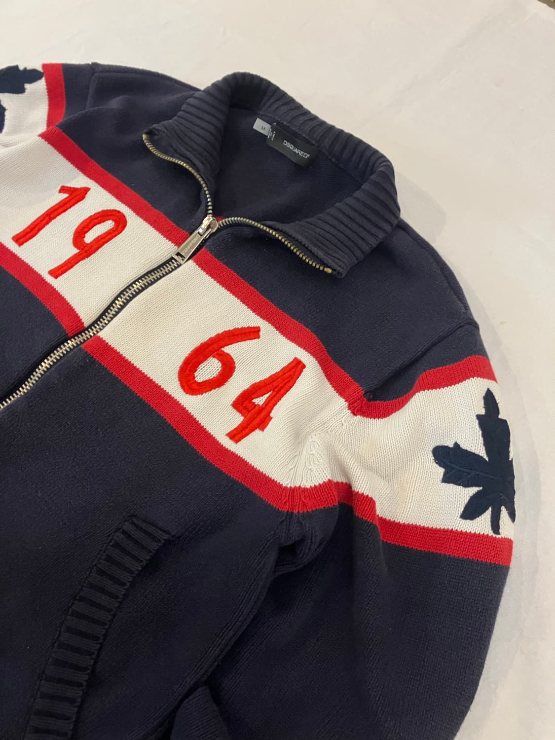 디스퀘어드2 1964 코위챤 니트집업 가디건 상품이미지3