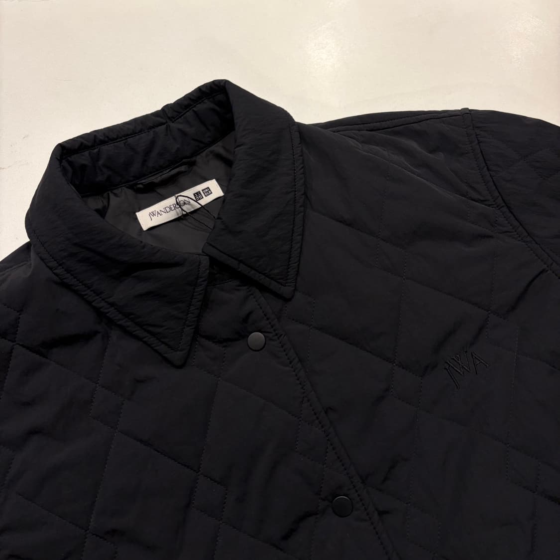 [S] 유니클로 x JW앤더슨 퀼팅 자켓 블랙 D266 상품이미지3