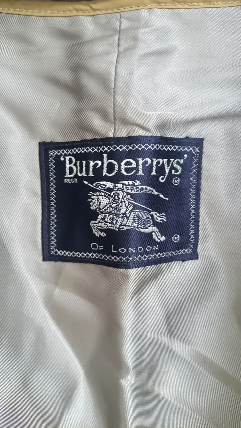 [울 내피포함]정품 버버리 노바체크 트렌치코트 상품이미지7