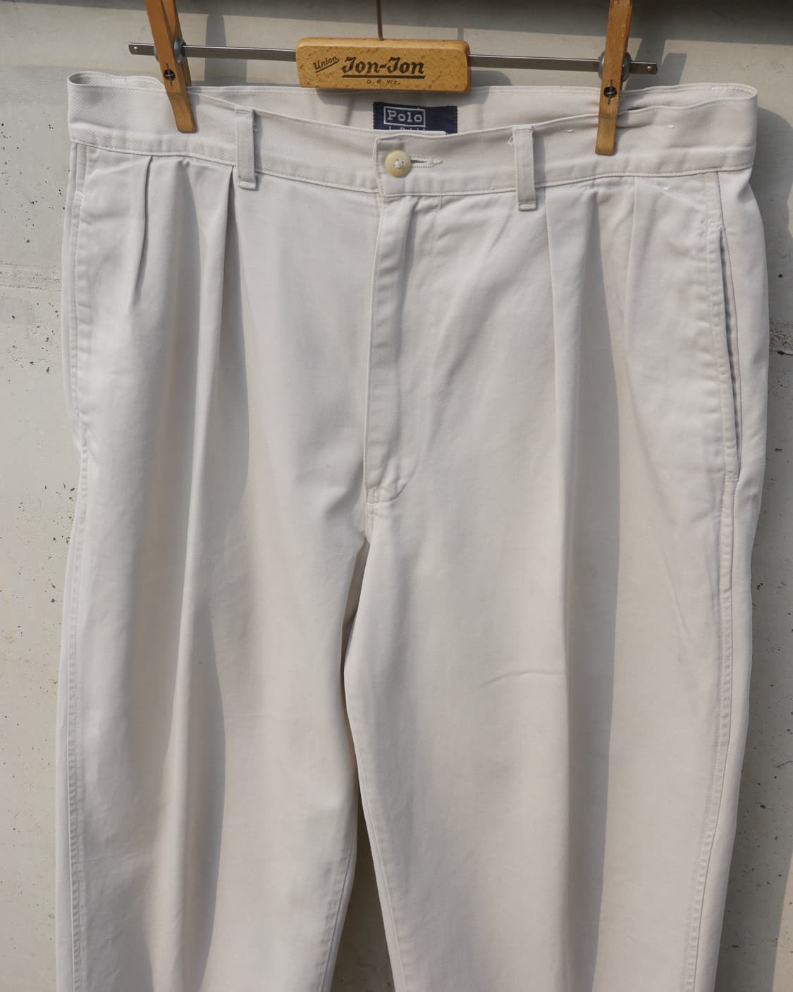 80s 올드 폴로 랄프 로렌 포워드 핀턱 팬츠 상품이미지2