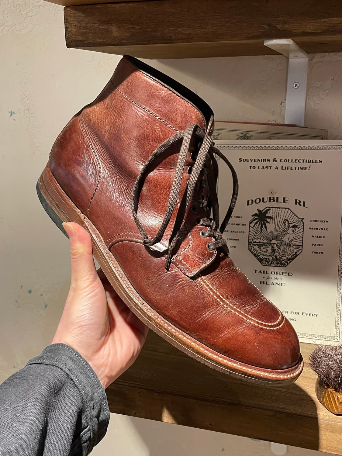 Alden 알든 40510H 인디부츠 브라운 크롬악셀   rrl 상품이미지7