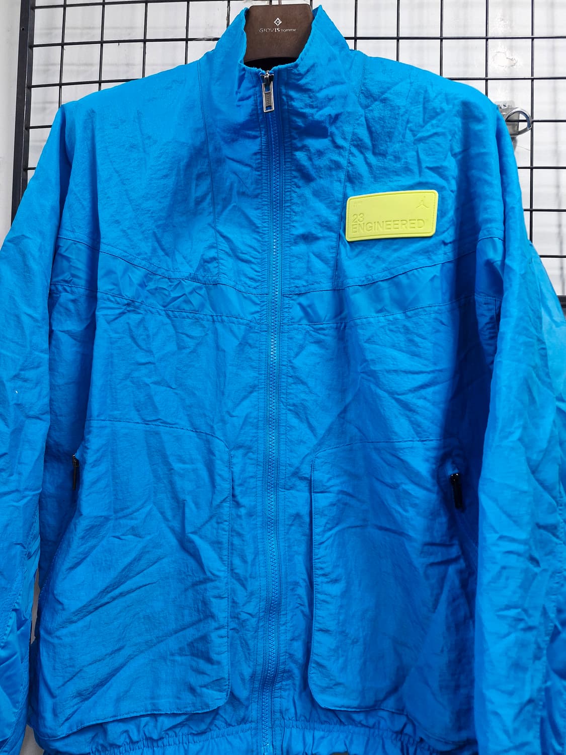 105XL 나이키 조던 23 엔지니어드 블루 바람막이 자켓. 상품이미지5