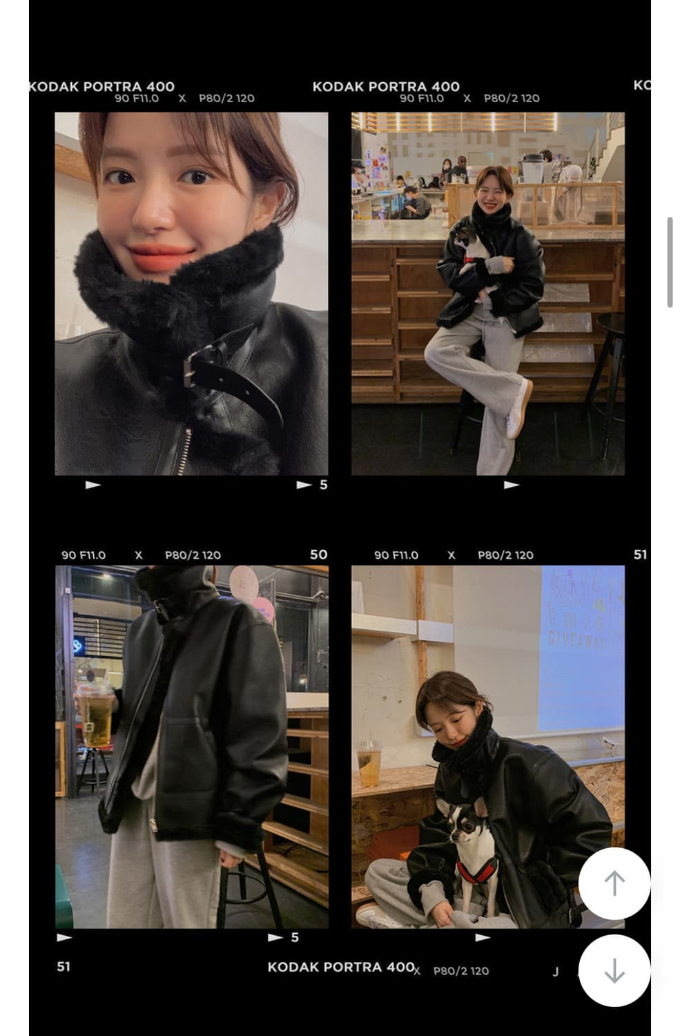 달트 베어 무스탕 블랙 상품이미지7