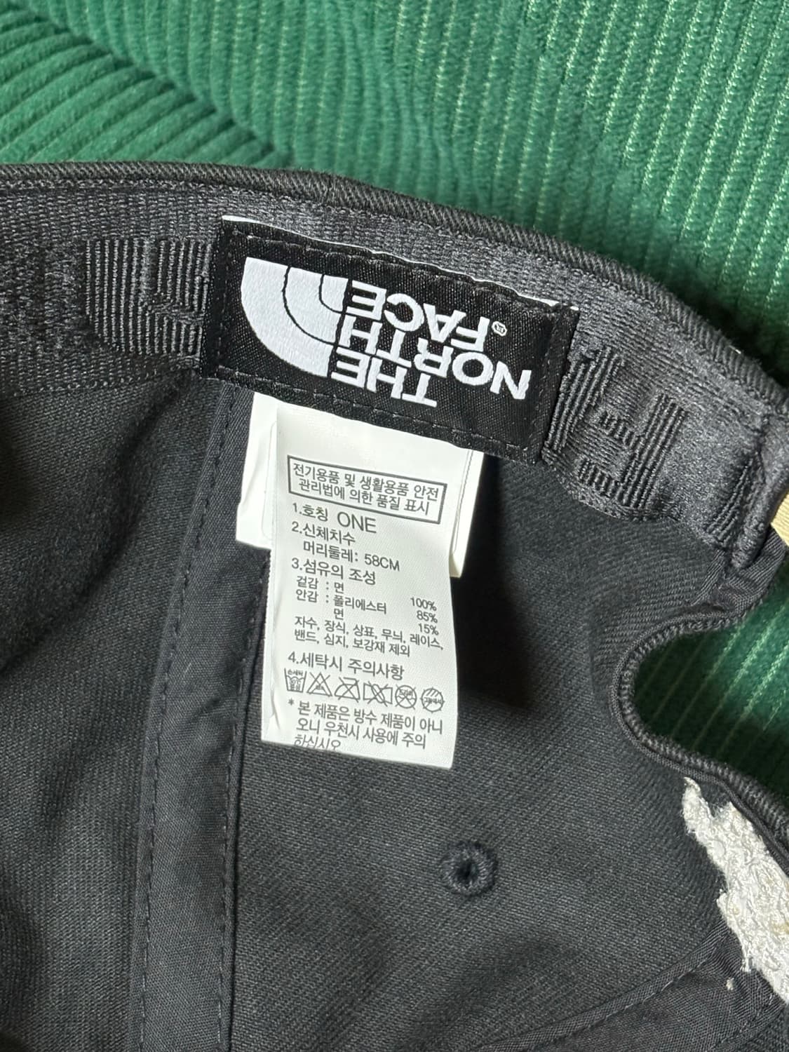 노스페이스 티엔에프 로고 소프트 캡 상품이미지3