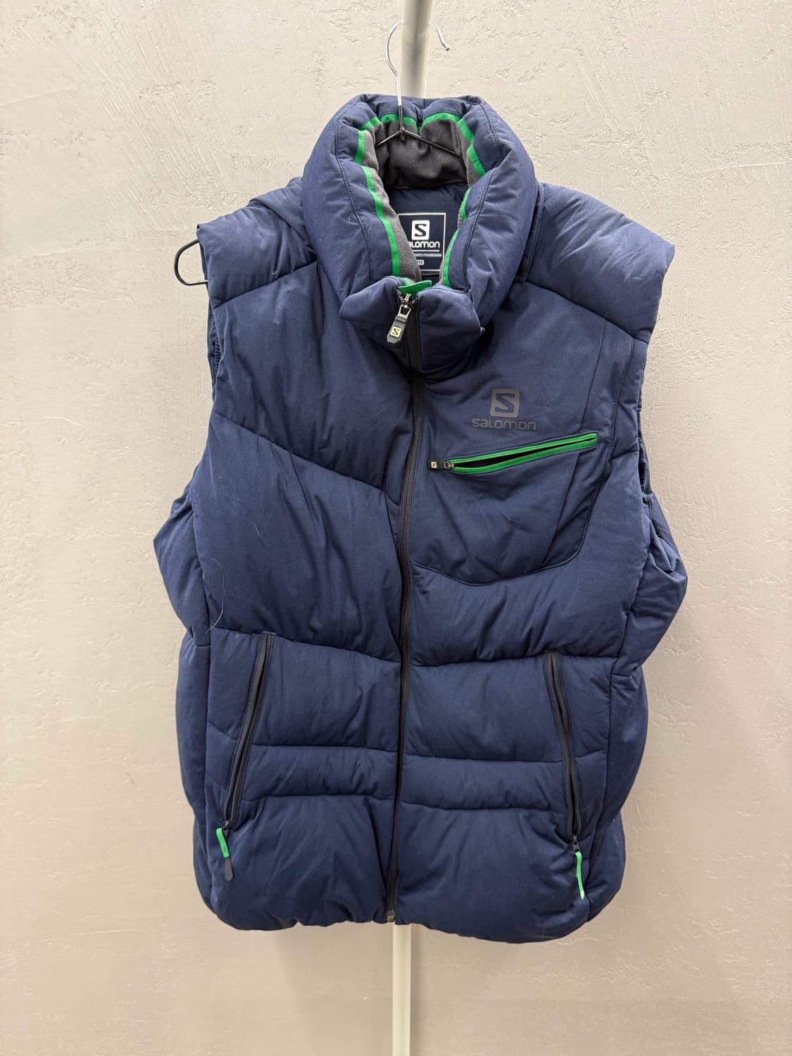 살로몬 로고 소프트웰 베스트 푸퍼 패딩 2XL 상품이미지2