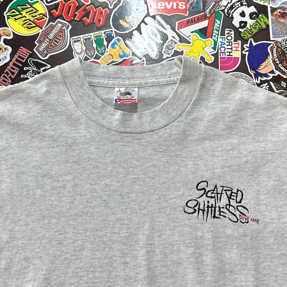 90s USA FOTL 빈티지 싱글스티치 티셔츠 L 상품이미지4
