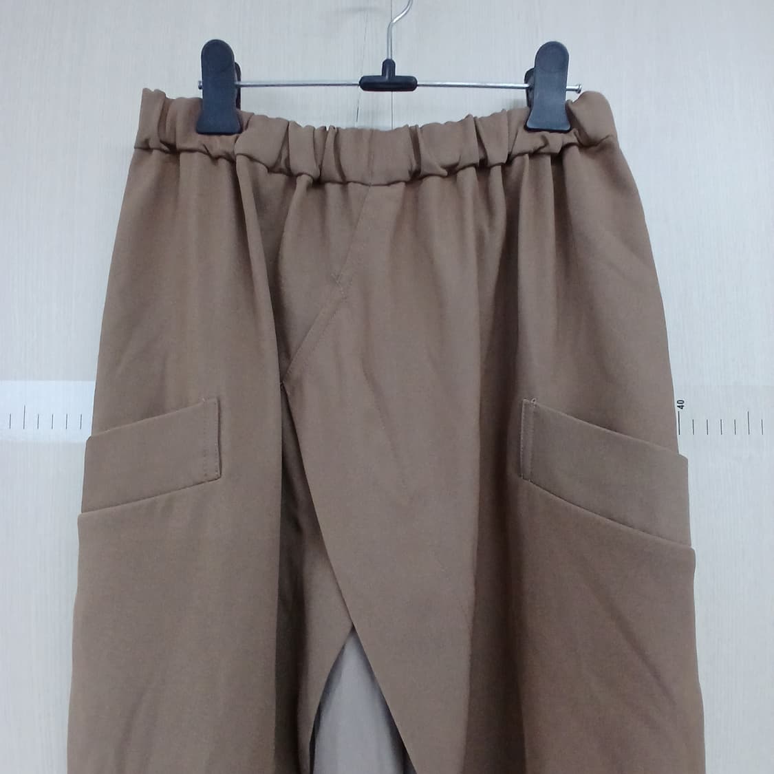 언발란스 랩 스타일 롱 스커트 상품이미지2