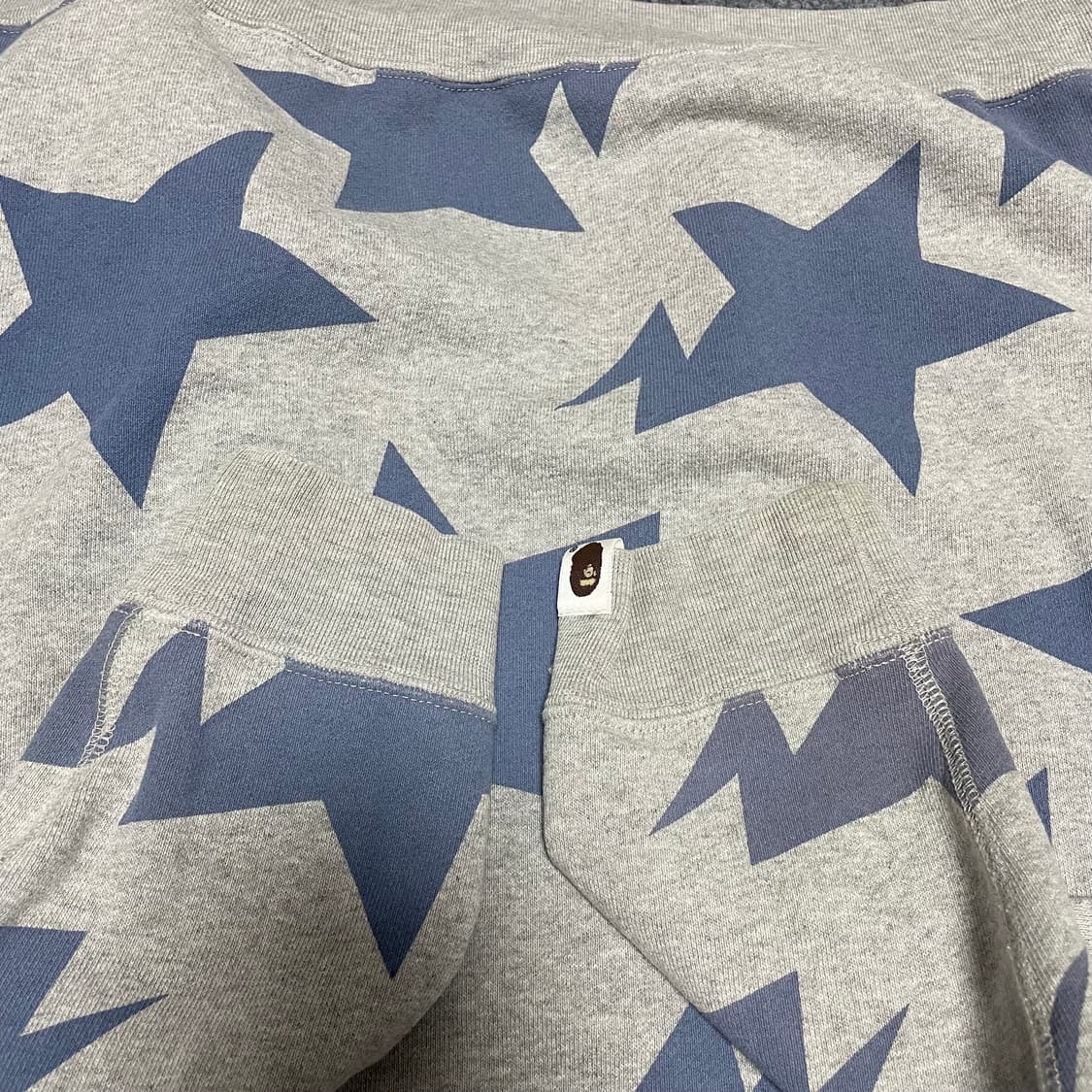 bape 스타 집업 그레이 상품이미지7