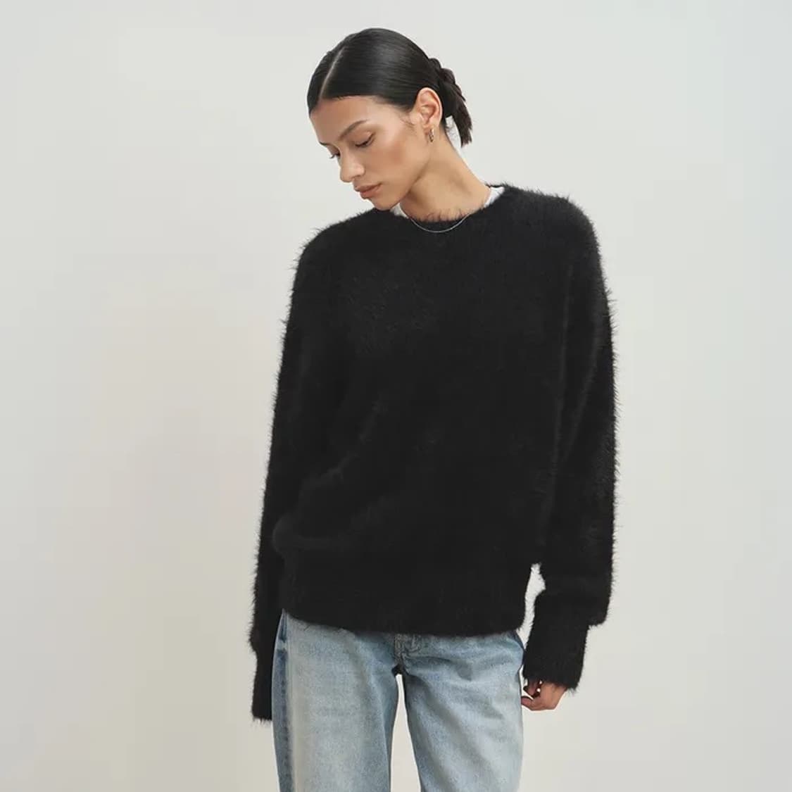 토니웩 퍼 크루넥 탑 니트 상품이미지1