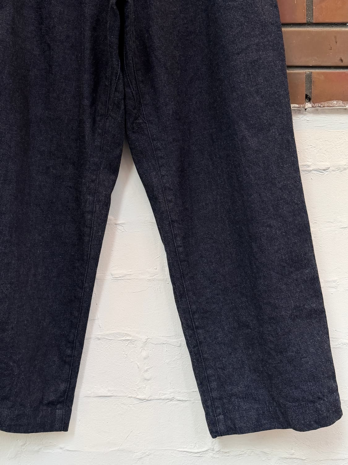 Years Ago 06oz 오카야마 코튼 신치백 데님 와이드 팬츠 2 상품이미지3