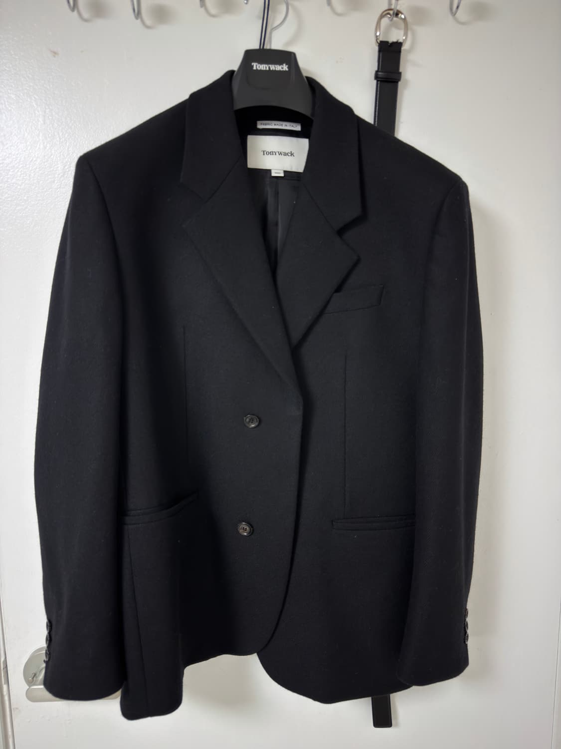 토니웩 Italian Wool Flannel Twill 블래이저 자켓 L 상품이미지1