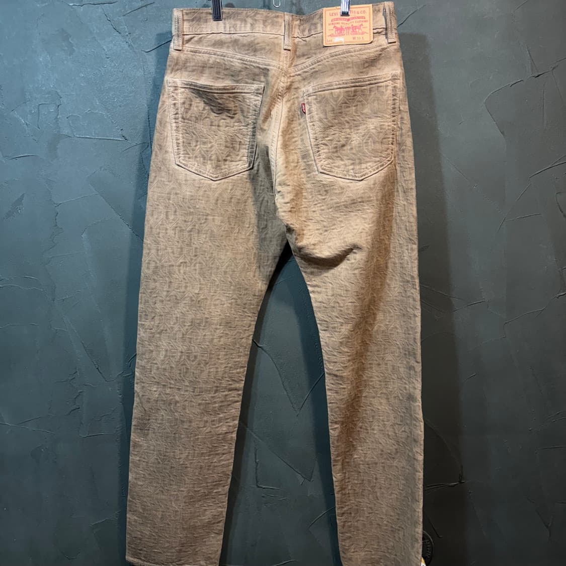 [30] LEVI's X STUSSY 리바이스 스투시 자카드 팬츠 상품이미지4