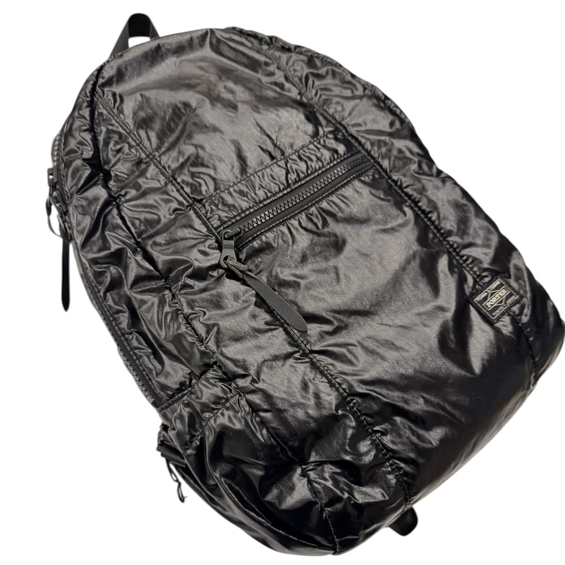 포터 실레 글로시 백팩 블랙 (S) 상품이미지5