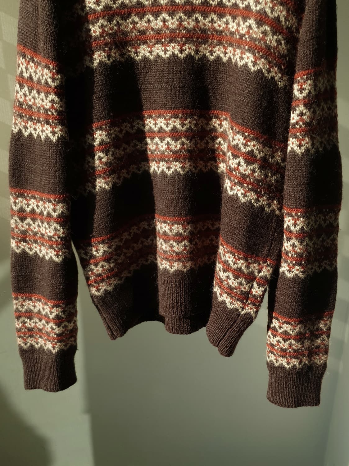 CDG x Junya Watanaba Fair Isle knit 상품이미지6