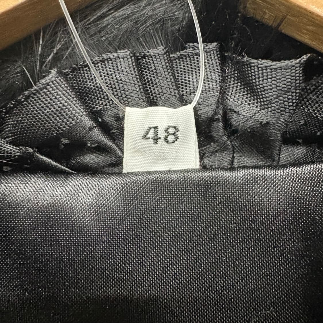 블랙 밍크 털 코트 여/L 상품이미지5