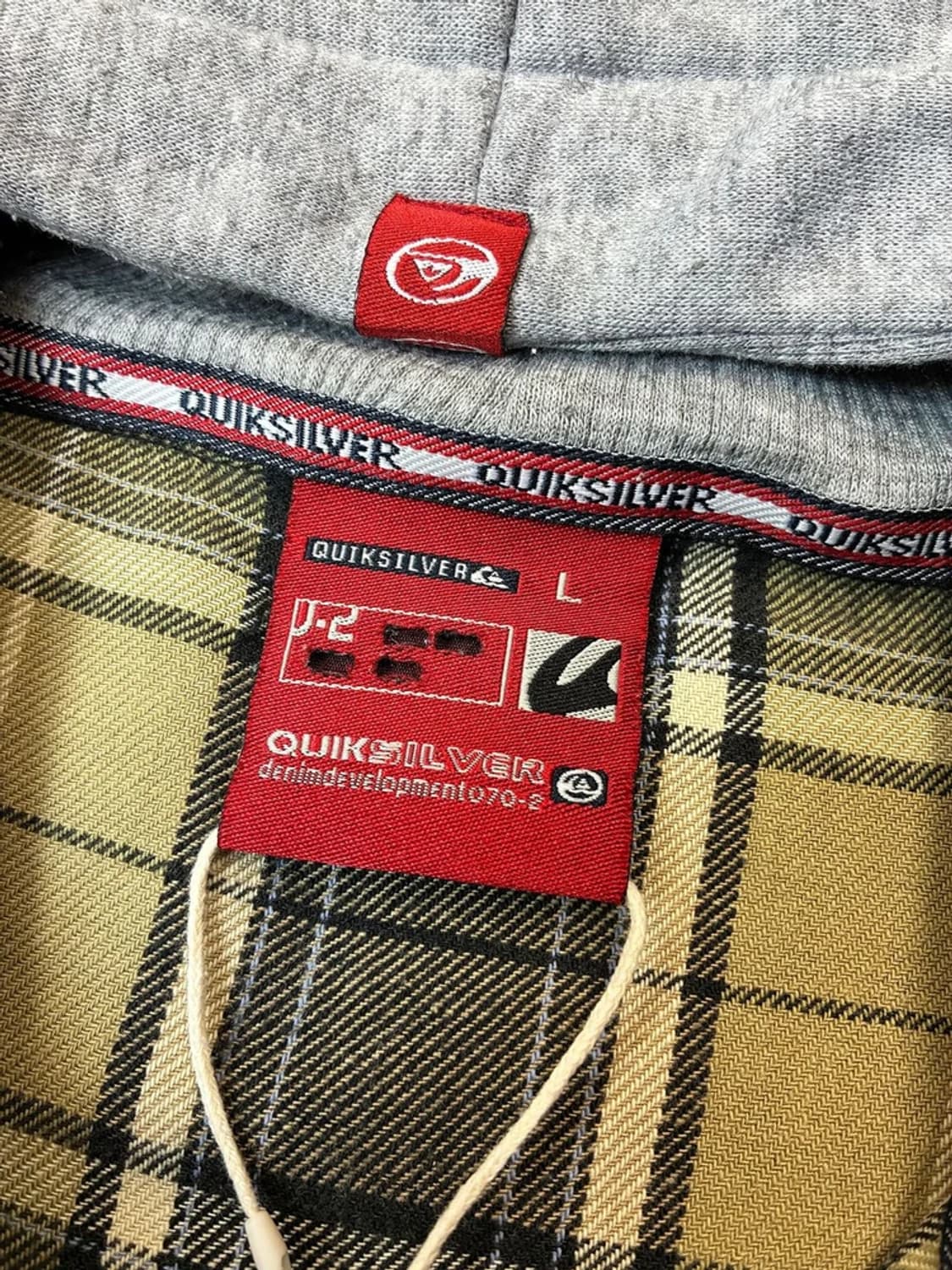 퀵실버 Quiksiver 00's 레이어드 데님 자켓 PN6129    상품이미지9