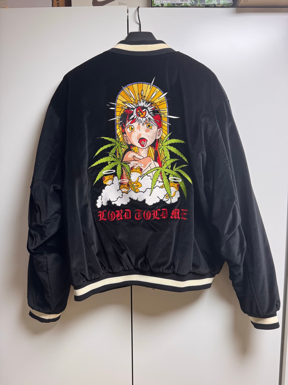 선데이 오프 클럽 벨벳 자수 자켓 상품이미지2