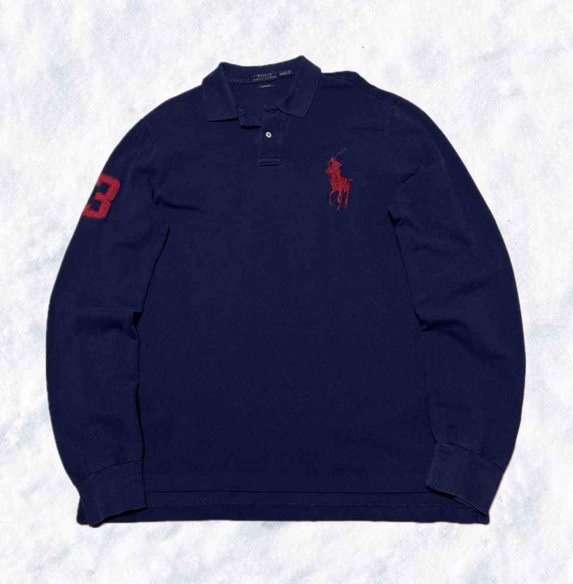 폴로 랄프로렌 빅포니 네이비 긴팔 상품이미지1