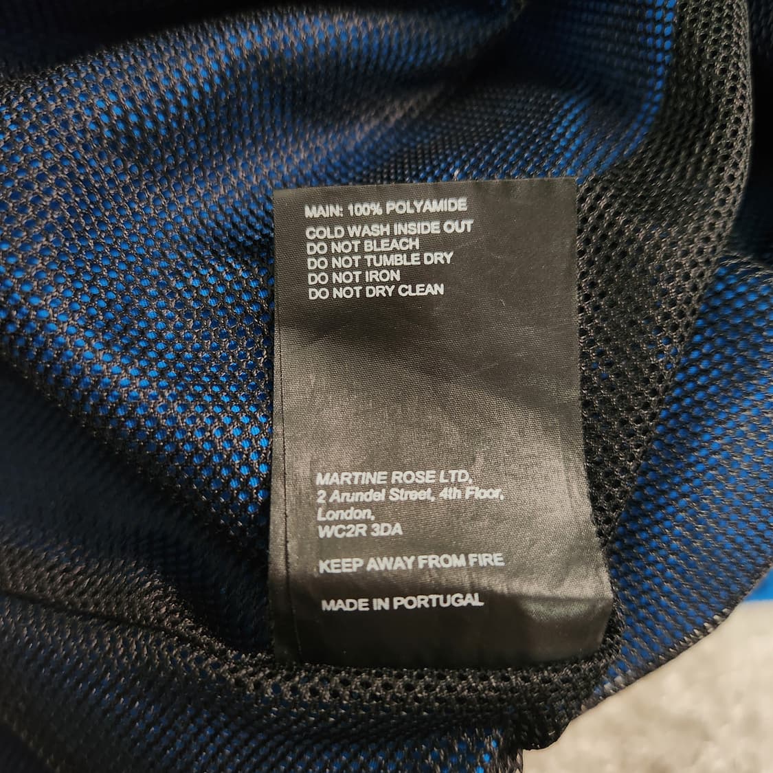 마틴로즈 23AW 스포츠 풀오버 바람막이 자켓 빅사이즈 상품이미지8