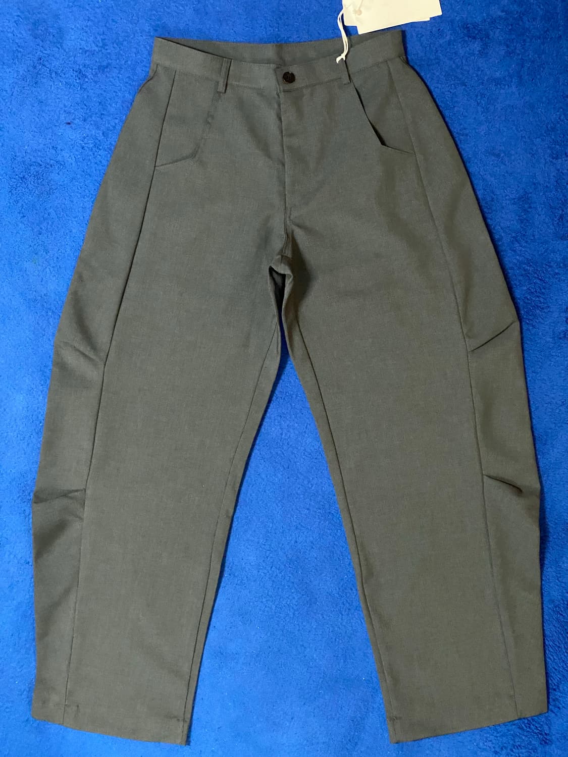 LEMARD 르마드 리버스 벌룬 슬랙스 차콜 1 (S) 상품이미지2