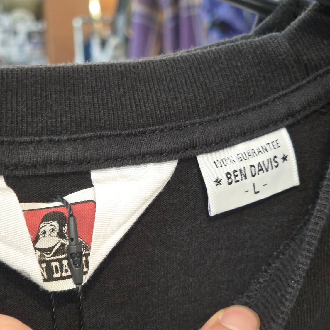 벤데이비스 JPN 블랙 포켓 롱슬리브 상품이미지10