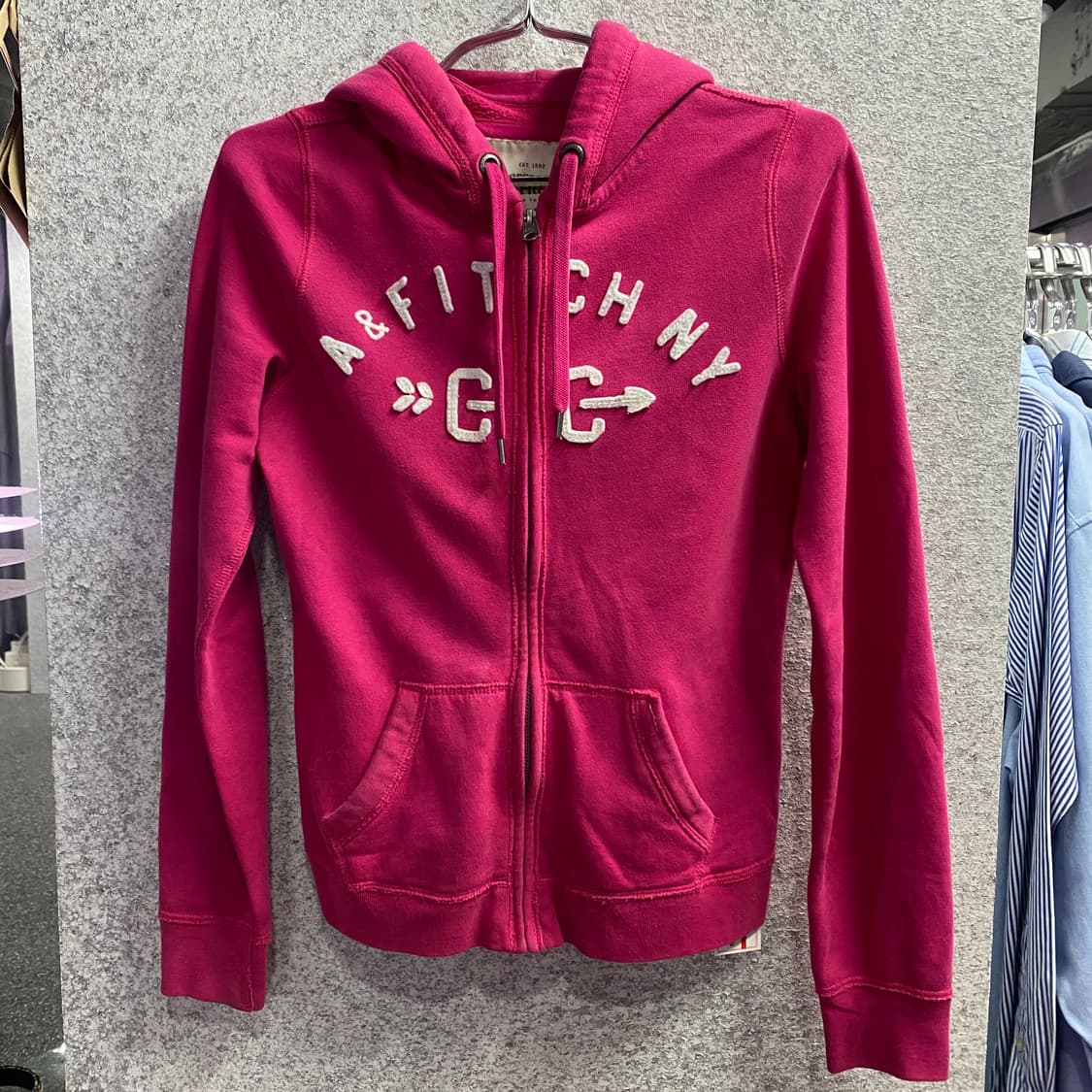 아베크롬비 자수 빅로고 후드 집업 B3227 상품이미지2